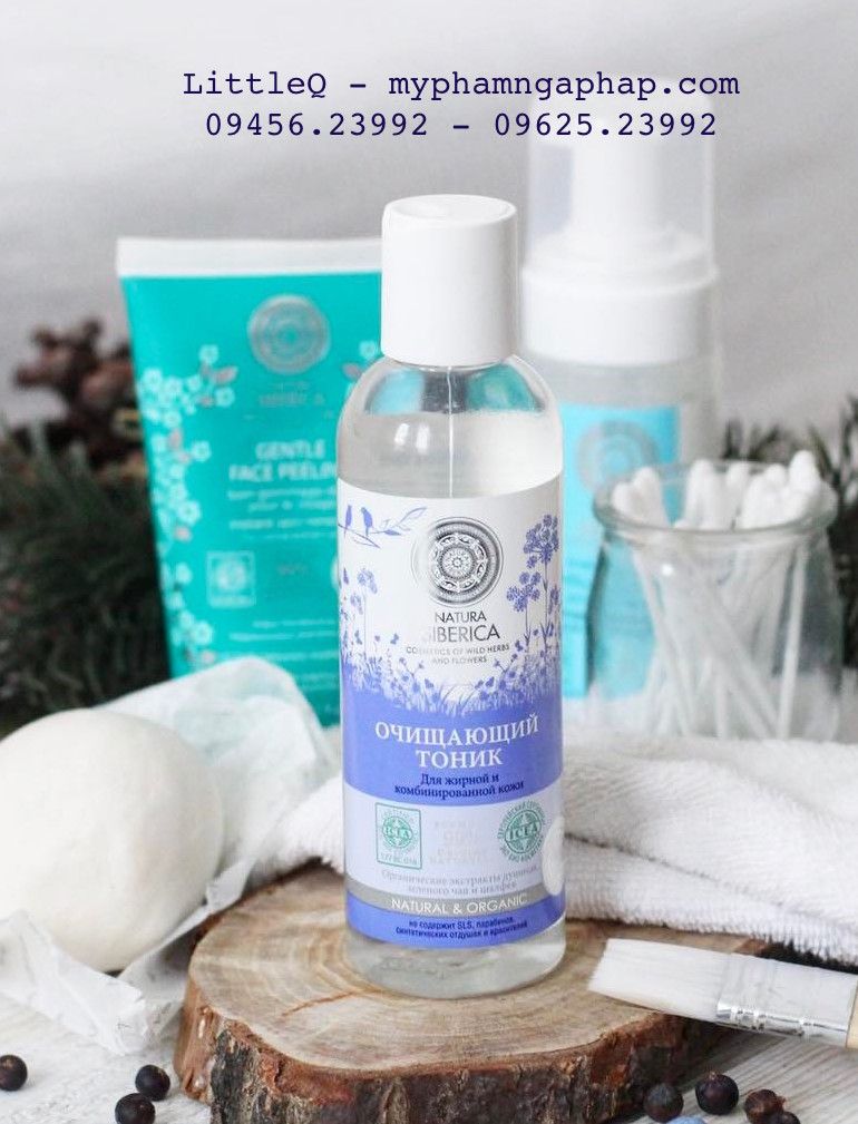 NƯỚC HOA HỒNG NATURA SIBERICA DA HỖN HỢP VÀ DẦU