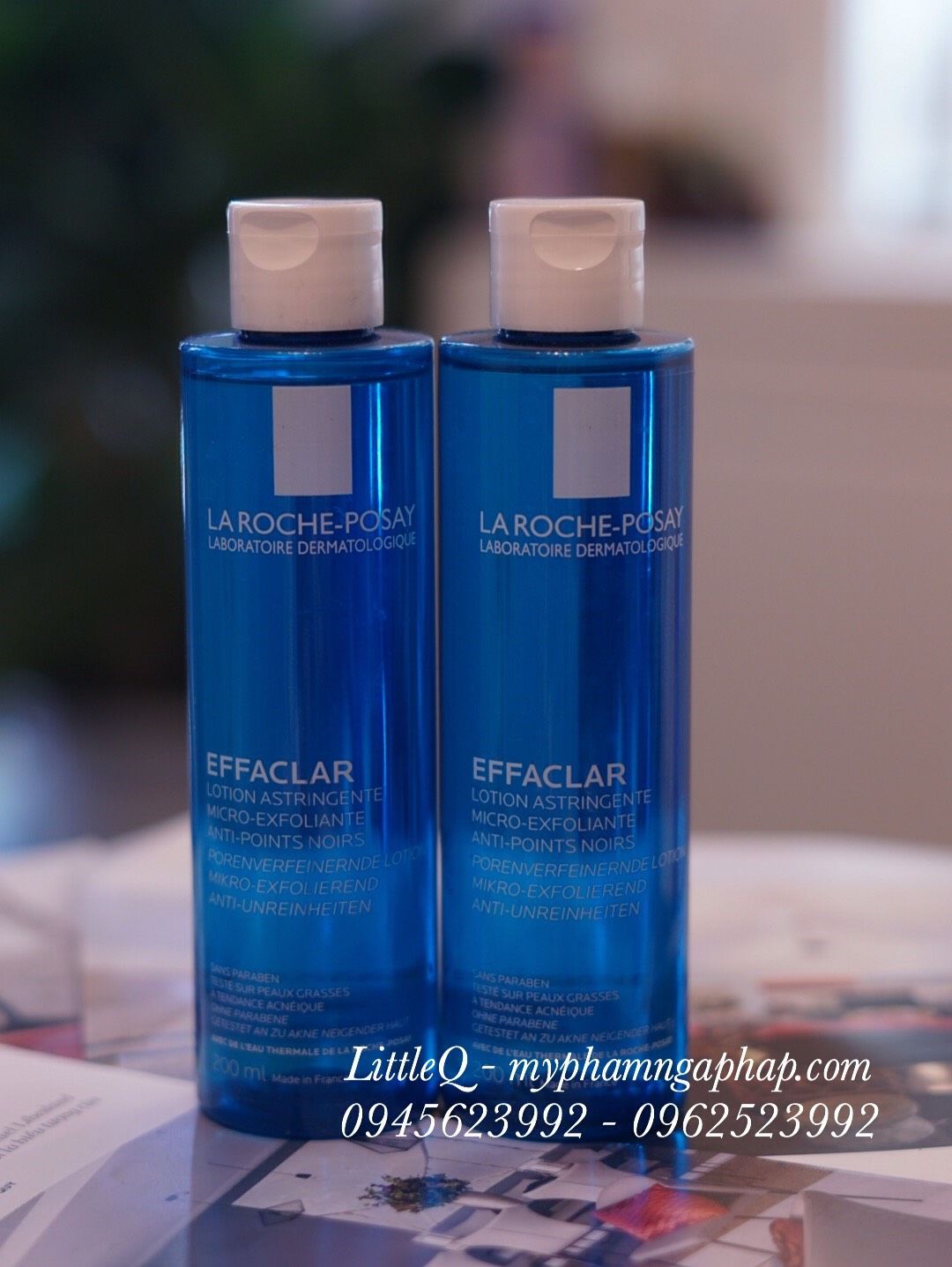 NƯỚC HOA HÔNG LA ROCHE POSAY EFFACLAR DA DẦU