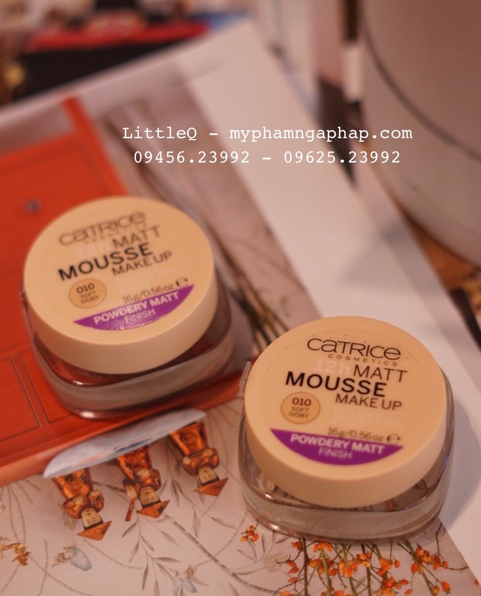 PHẤN TƯƠI CATRICE 12H MATTE MOUSSE MAKE UP