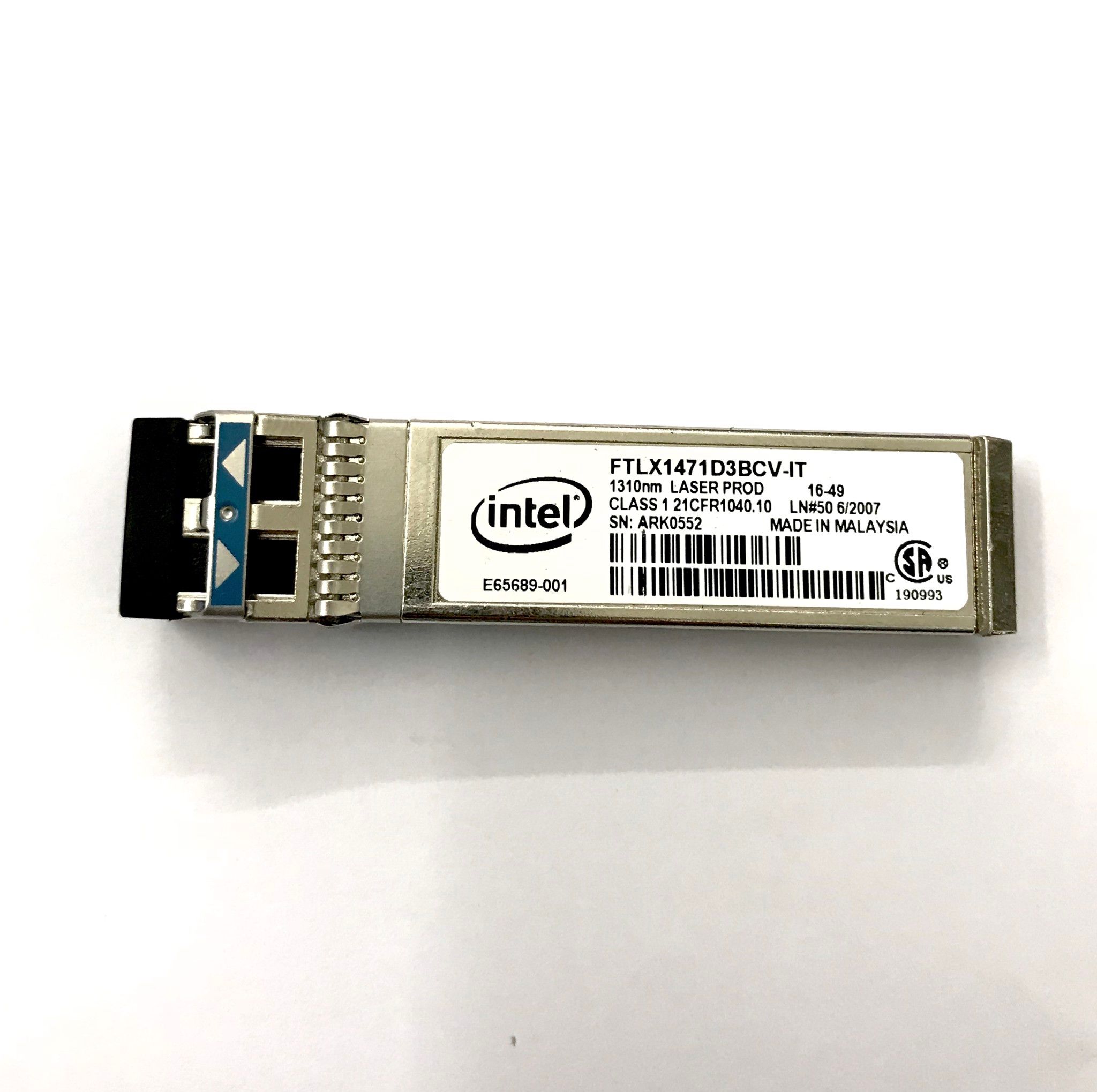 Module quang 1G/10G Dual Rate SFP+ 10km Intel FTLX1471D3BCV-IT