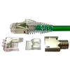 Đầu bấm mạng RJ45 CAT6A (Loại 3 mảnh)Category 6, Shielded, Cable Diameter 5.7–7.0 mm P/N: 6-2111989 (Kèm đầu boot)