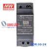 Bộ đổi nguồn điện công nghiệp HDR-30-24 AC220V - DC24V 36W 1.5A gắn thanh DIN Rail - Meanwell