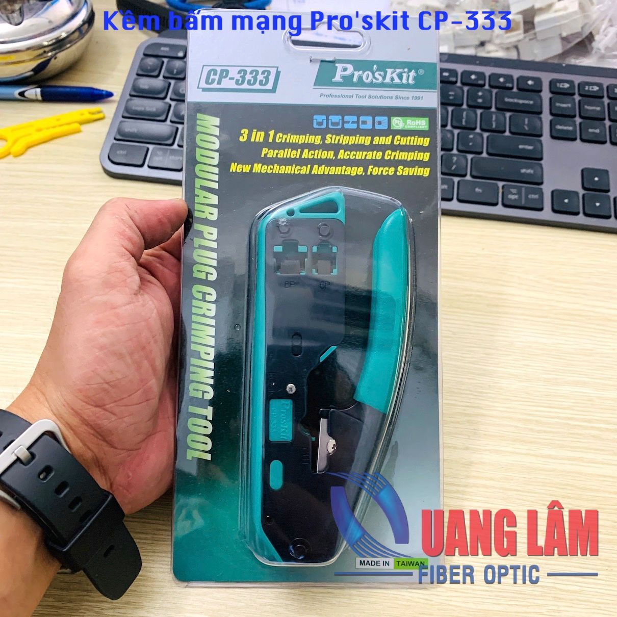 Kềm bấm mạng Pro'sKit CP-333