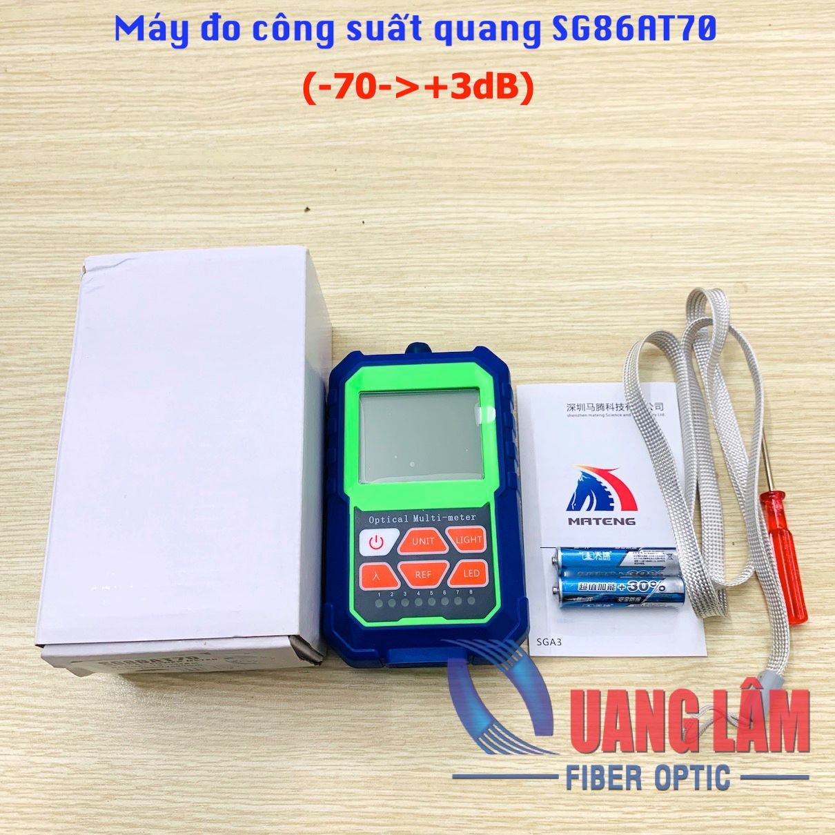 Máy đo công suất quang SG86AT70 (-70->+3dB)