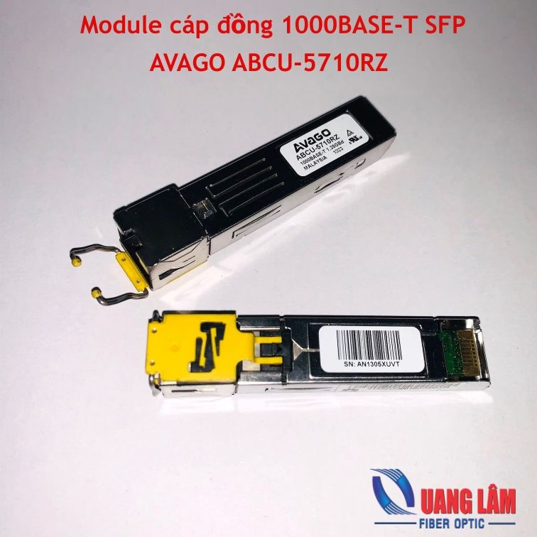 Module cáp đồng 1000BASE-T SFP Avago ABCU-5710RZ