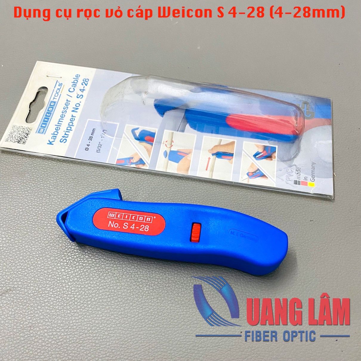 Dụng cụ rọc vỏ cáp Weicon No S 4-28 (4-28mm)