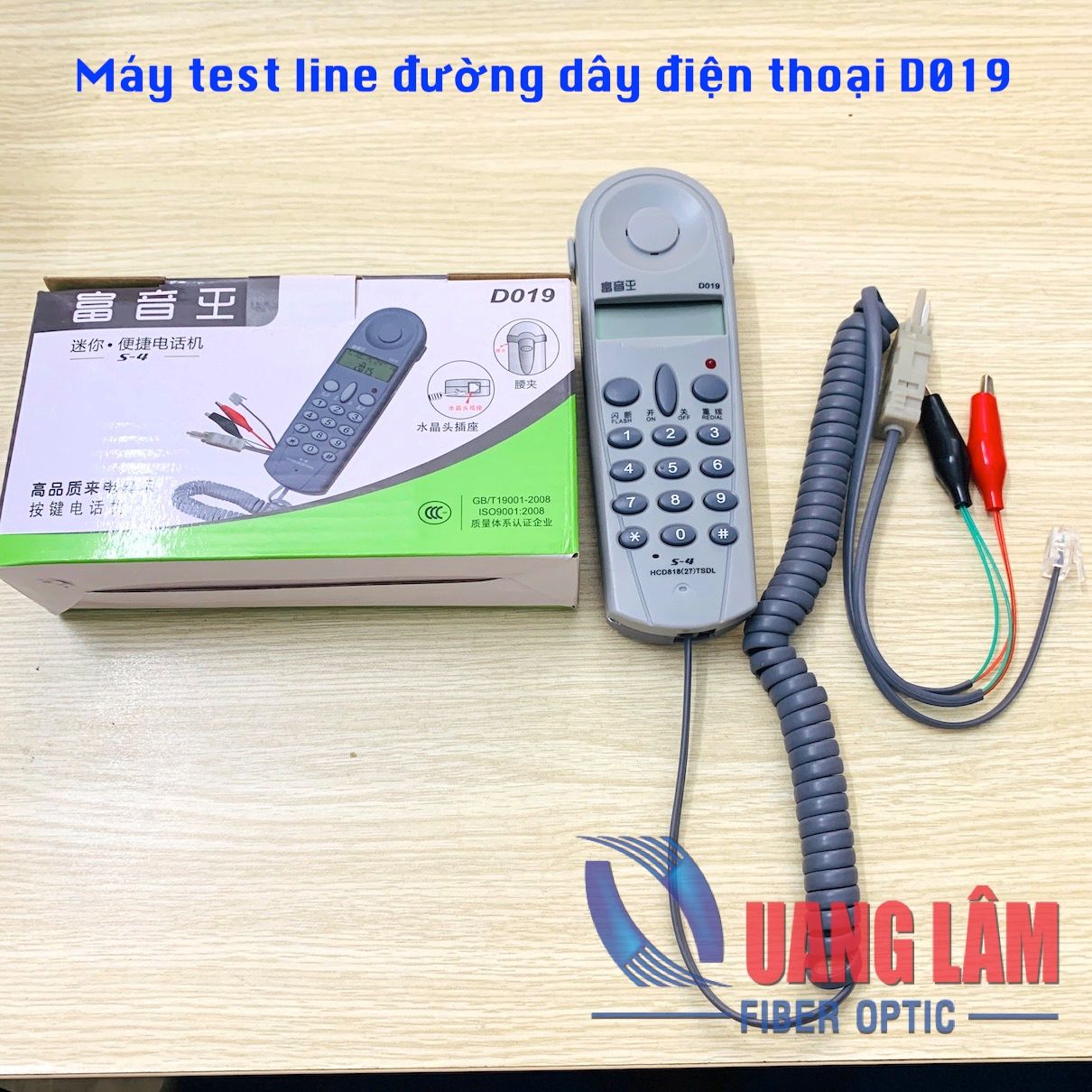 Máy test đường dây thuê bao điện thoại D019 (Kèm dây đo thử phiến Krone)