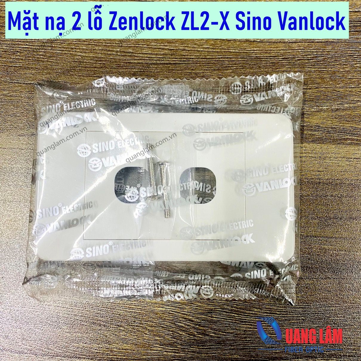 Mặt nạ 2 lổ Vanlock ZL2X dòng Zenlock SINO