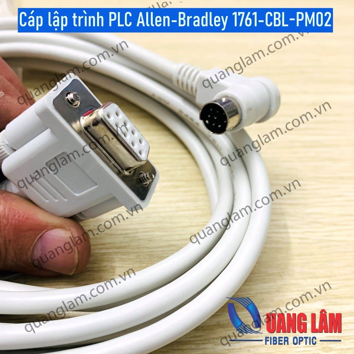 Cáp lập trình PLC Allen-Bradley 1761-CBL-PM02 dài 3M