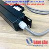 Thanh nguồn PDU 8 Port C13 - MCB16A - Kèm dây nguồn dài 1.8M gắn phích cắm UK