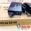 Media Converter 10/100/1000M RJ45 + 1 port quang SC Duplex MM 850nm, 550M, WT-8110GMA-11-05-AS