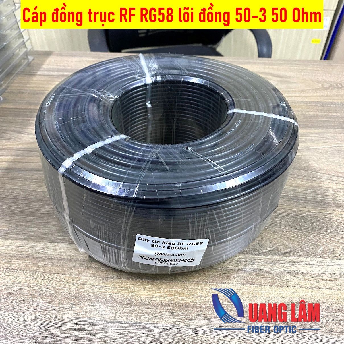 Cáp đồng trục RF RG58 lõi đồng tiêu chuẩn 50OHM 1 lõi