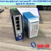 Switch công nghiệp 5 Port: 1 port quang SFP GE + 4 Port 10/100/1000M RJ45 DIN Rail DC9->48V P/N: WT-RS235-1GF4GT