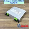 Bộ chia quang PLC Splitter 1x2 SC/APC - Dạng hộp nhựa LGX