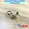 Connector N-Male cho cáp 5D-FB LMR-300 (Đầu thẳng) - Dạng đuôi bóp cose N-C-J-5