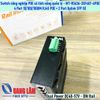 Switch công nghiệp có tính năng quản lý 4x10/100/1000M RJ45 POE AT + 2 SFP Slot GE, DIN Rail, Dual DC Power 48-57VDC, P/N: WT-RS636-2GF4GT-4POE