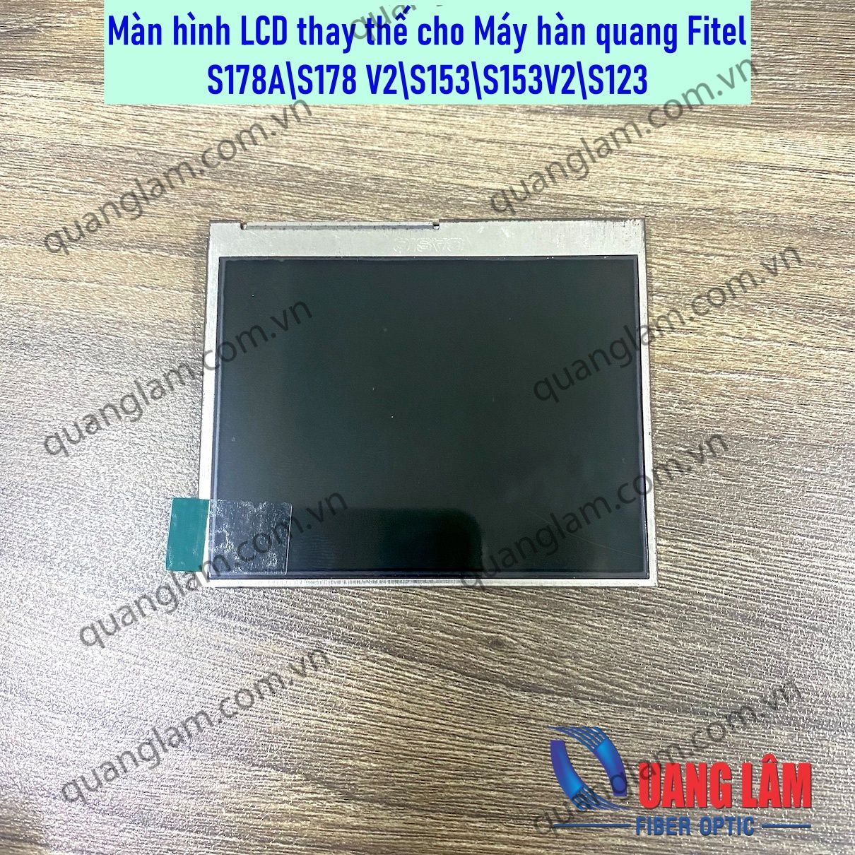 Màn hình LCD thay thế cho Máy hàn quang Fitel S178A\S178 V2\S153\S153V2\S123