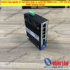 Switch công nghiệp có tính năng quản lý 4x10/100/1000M RJ45 + 2 SFP Slot GE, DIN Rail, Dual DC Power 9-48VDC, P/N: WT-RS636-2GF4GT