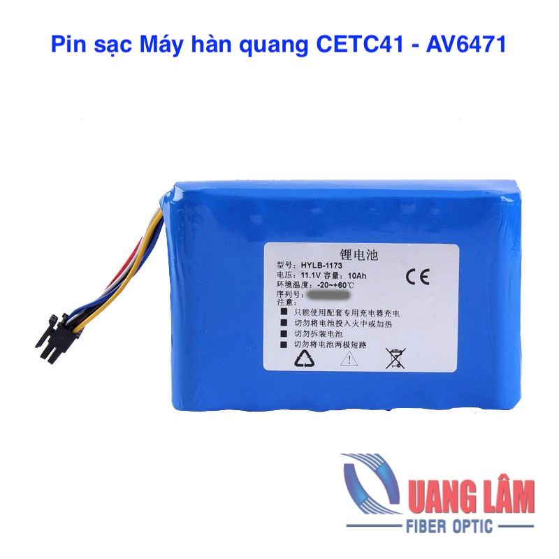 Pin sạc cho Máy hàn quang AV6471 - CECT41