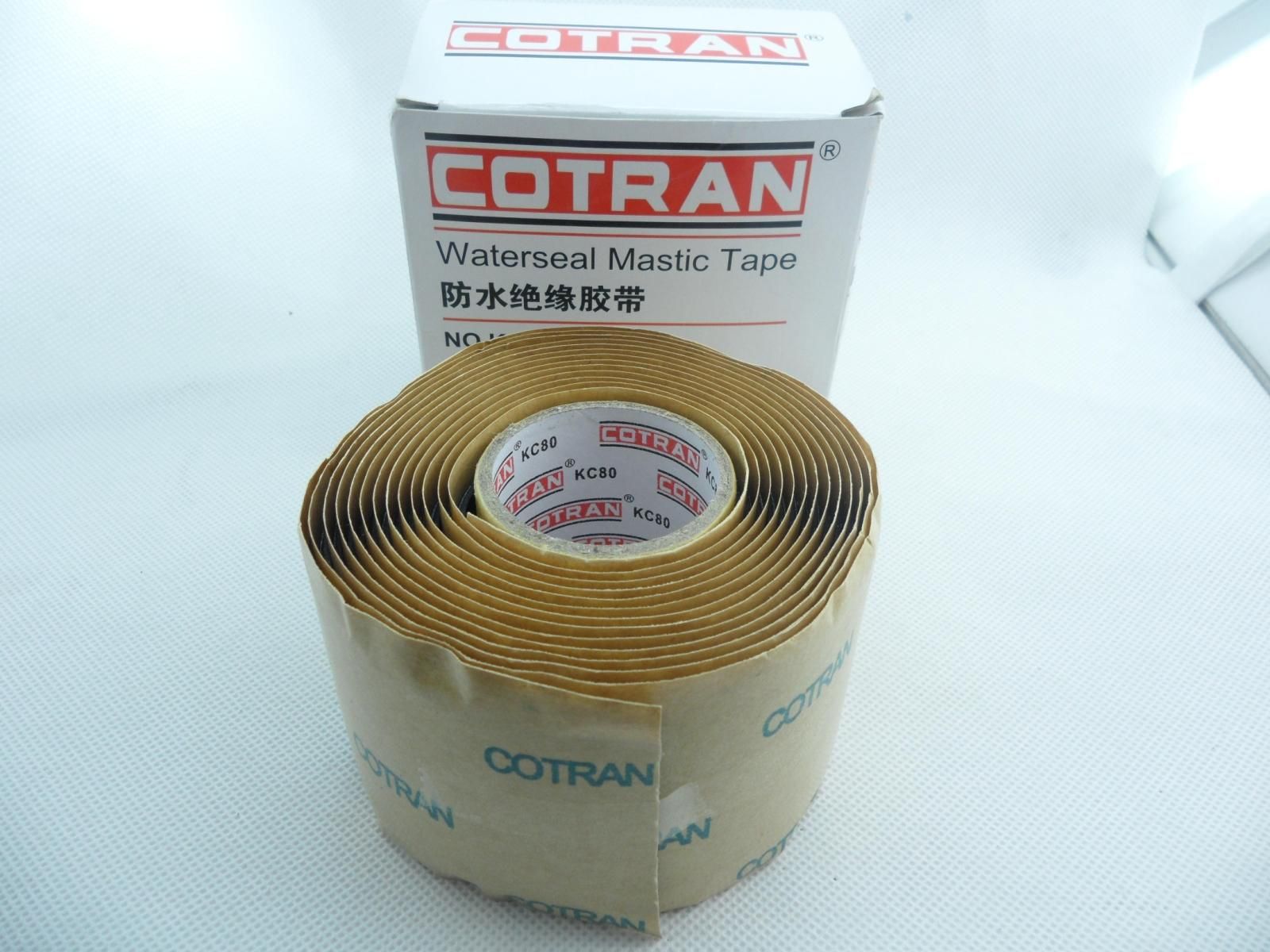 Băng keo Cao su non COTRAN KC80 3 mét (rộng 51 mm x dày 1,65mm x dài 3m) Waterseal Mastic Tape Cotran