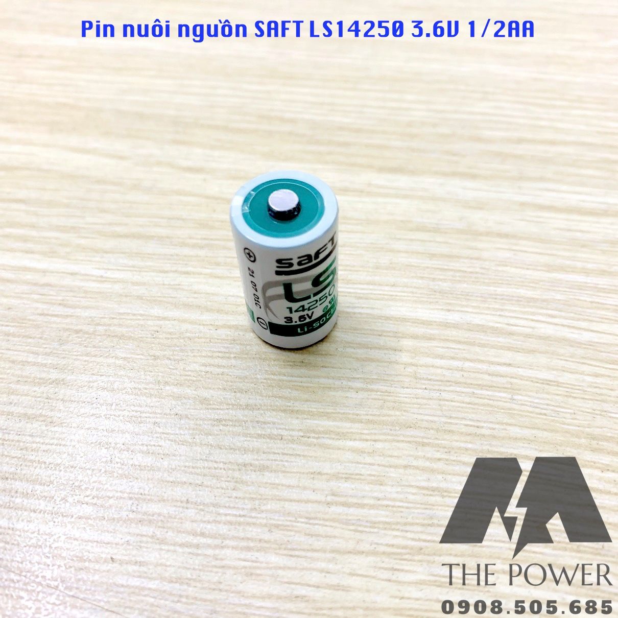Pin nuôi nguồn Saft LS14250 3.6V 1/2AA