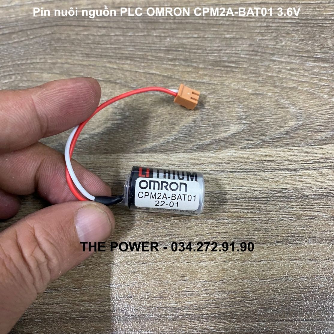 Pin nuôi nguồn PLC OMRON CPM2A-BAT01 3.6V