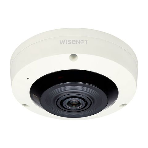 XNF-8010RV | Camera Wisenet Fisheye 6M góc nhìn đa chiều, H.265, PTZ zoom 8x