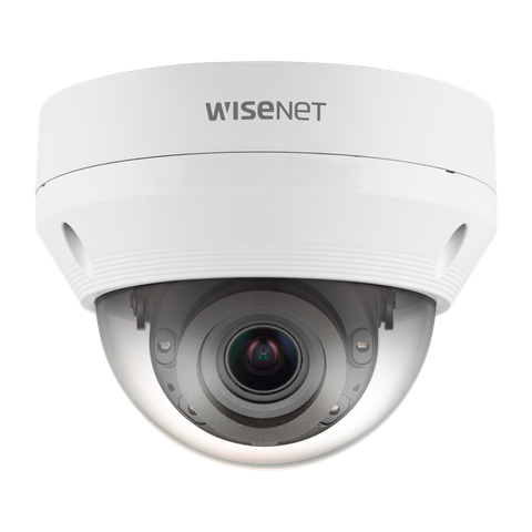 QNV-6072R1 | camera Wisenet Dome Anti-Vandale 2M, H.265, ống kính Zoom 3.1X