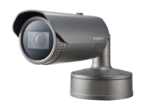 XNO-8020R | Camera quan sát IP Wisenet Samsung hồng ngoại 5M, Wisenet X, ống kính cố định 3.7mm