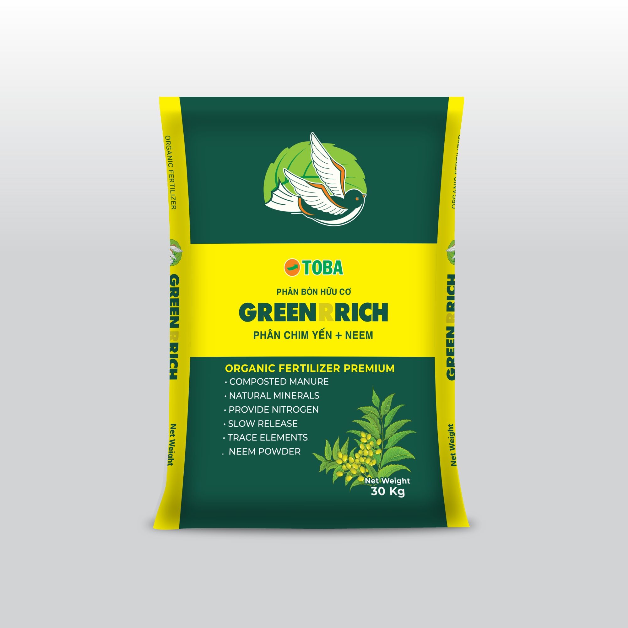 Phân Hữu Cơ  Green Rrich ( PHC - GRR01)