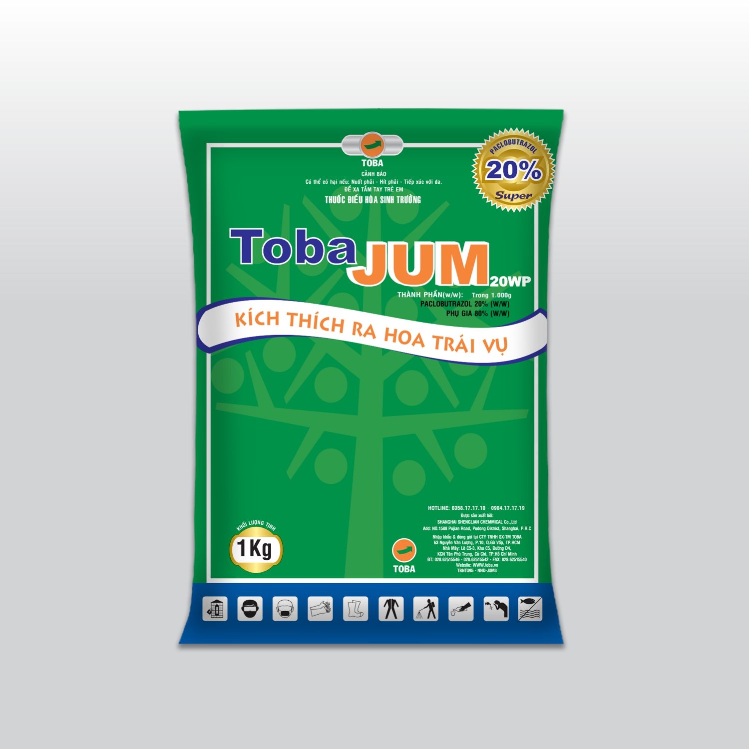 TOBA JUM - Gói 1 Kg (NND-JUM3)