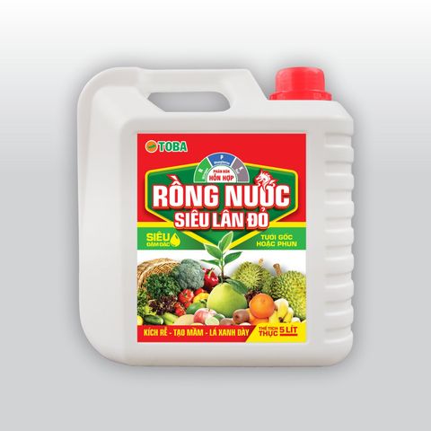  RỒNG NƯỚC - SIÊU LÂN ĐỎ -  CAN 5 LÍT  (TBNNH26.15 & TBNNH26.16-NND-RN026) 