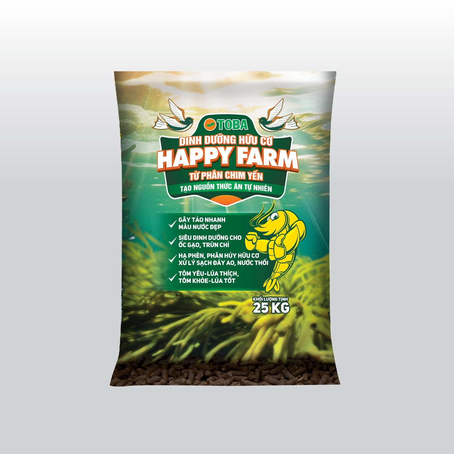 HAPPY FARM - THỦY SẢN BAO 25KG (TT-HPF02)