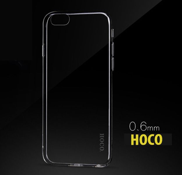 iPhone 6 Plus, 6S Plus - Ốp lưng dẻo trong suốt (Tốt) hiệu Hoco