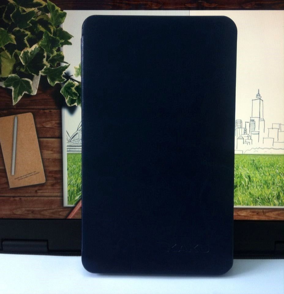 Samsung Tab 4 8.0 inch T330 - Bao da KAKU trơn (nhiều màu)