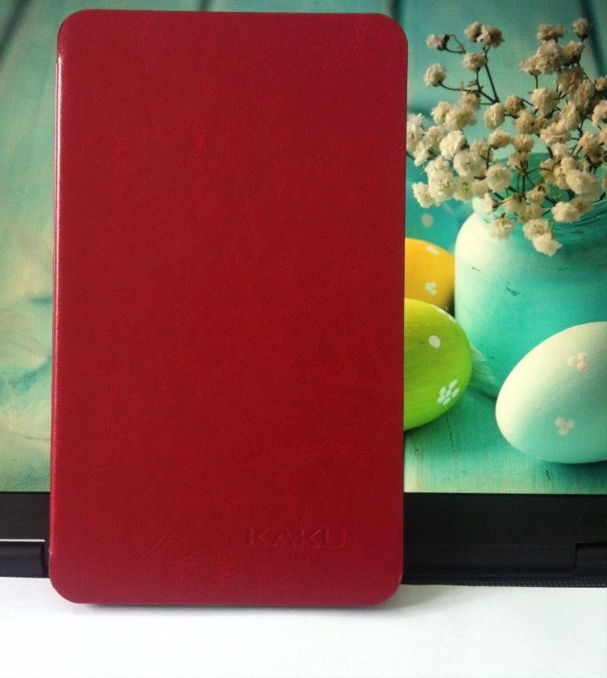 Samsung Tab 4 8.0 inch T330 - Bao da KAKU trơn (nhiều màu)