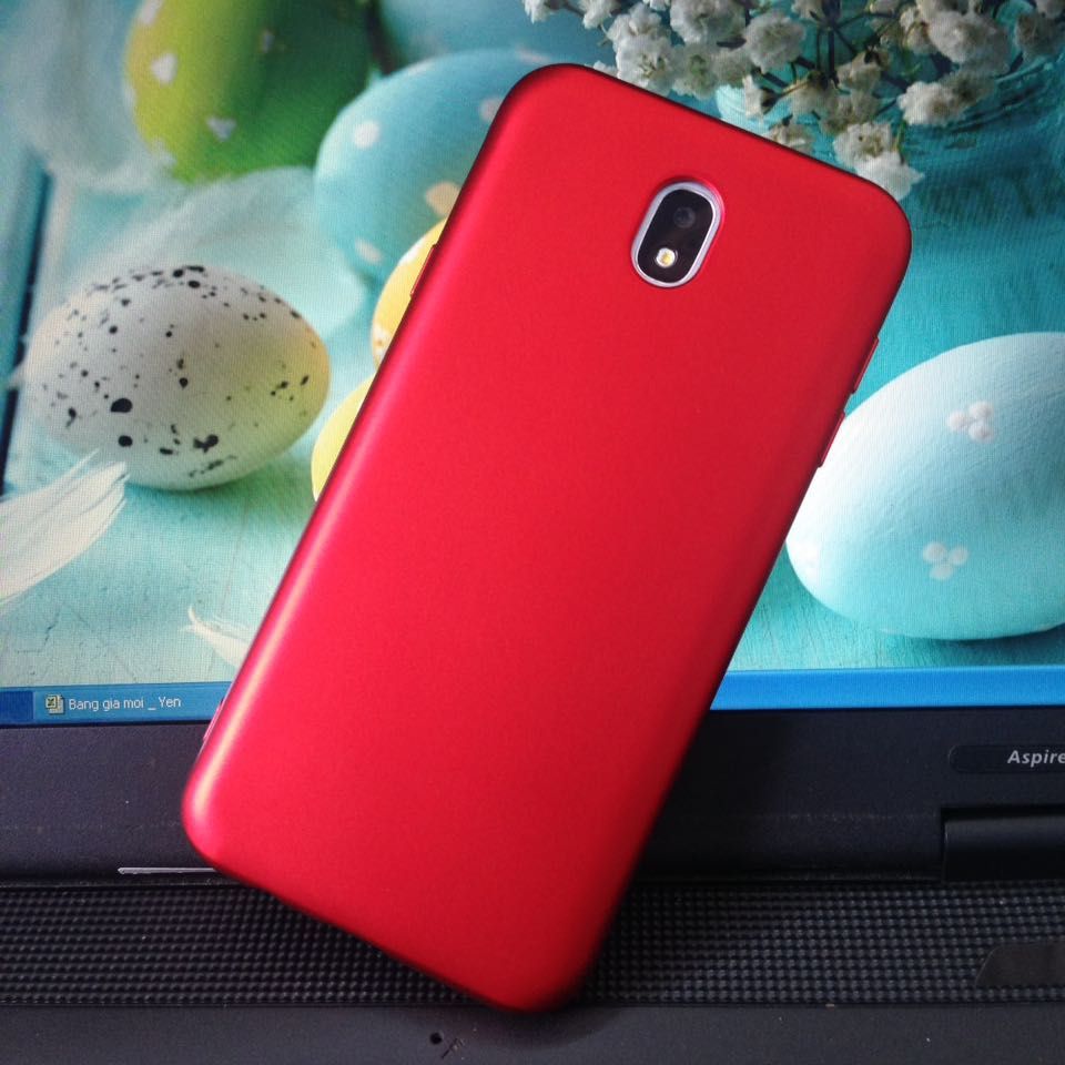 Samsung J5 Pro - Ốp lưng dẻo đỏ