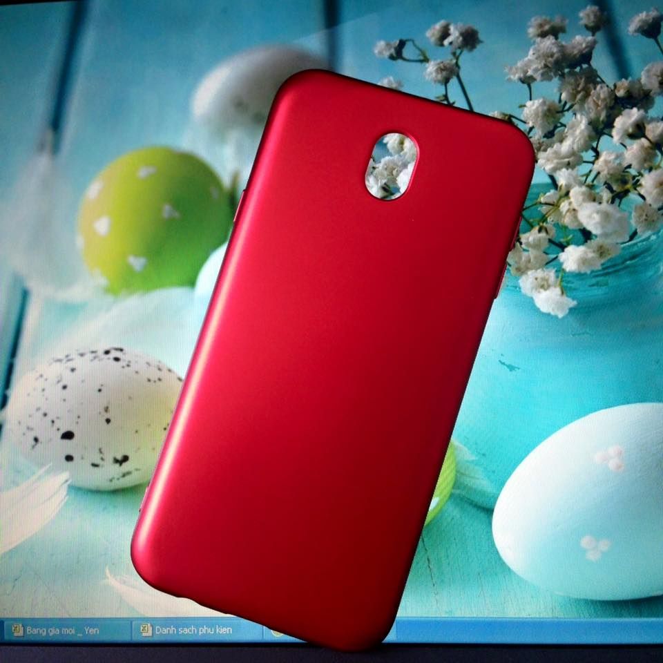 Samsung J5 Pro - Ốp lưng dẻo đỏ