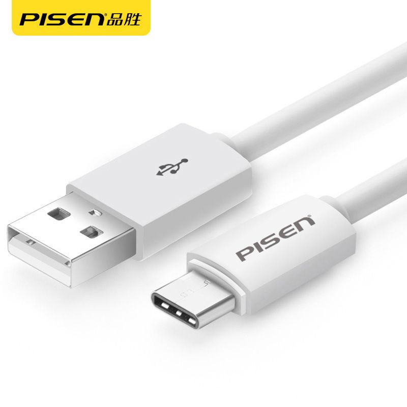 Cáp sạc nhanh USB - Type C 3A 0.9m Pisen chính hãng
