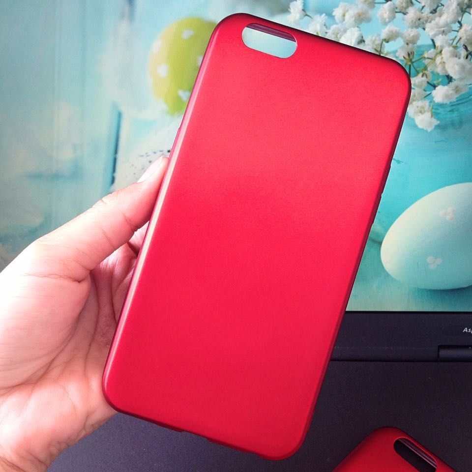 Oppo Neo 9s A39 / F3 Lite A57 - Ốp lưng dẻo đỏ chất nhung mịn siêu đẹp