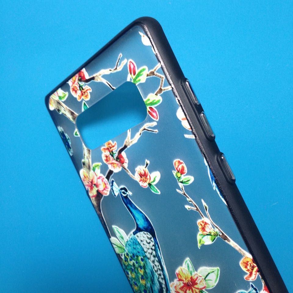  Samsung Note 8 - Ốp lưng sơn hoa văn Newcase (Nhiều mẫu) 