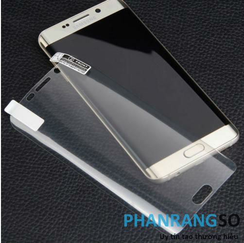 Samsung S7 Edge - Miếng dán bảo vệ Full màn hình PET dẻo (Trong suốt)