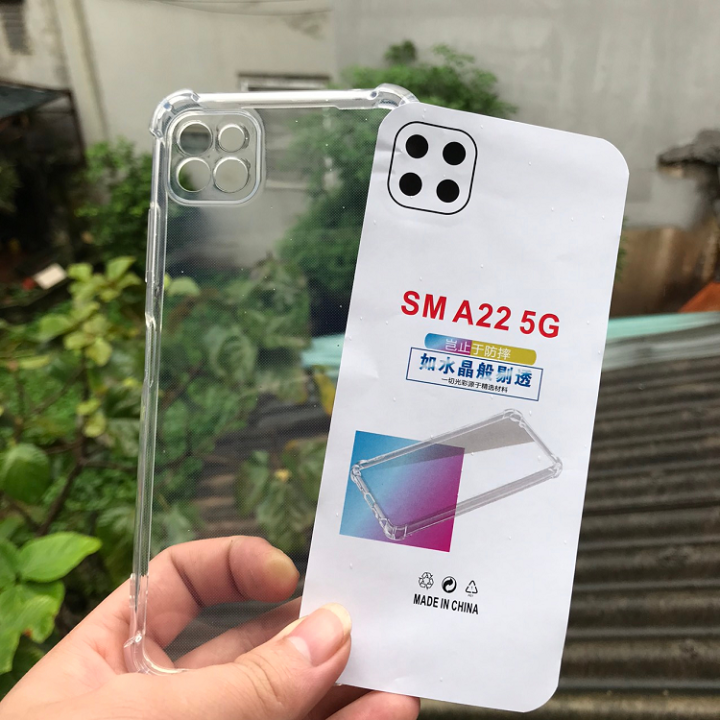 Ốp lưng chống sốc dẻo trong suốt Samsung A22 4G/ 5G