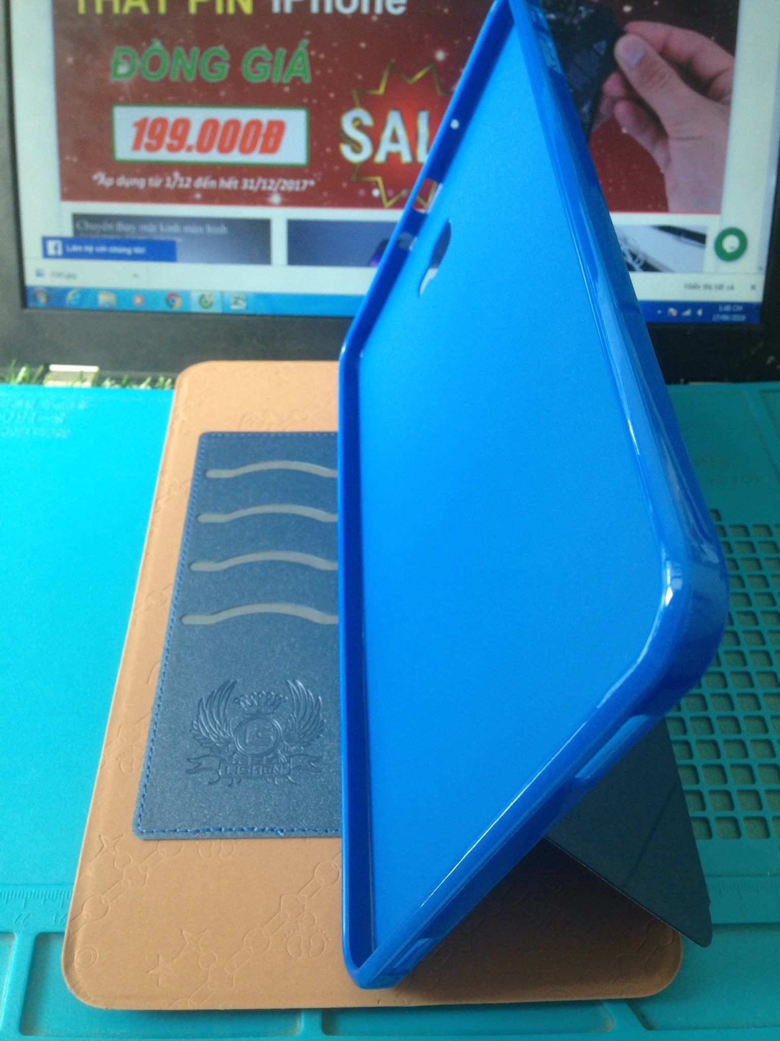 Bao da LISHEN case dẻo Samsung Tab A 10.1 T580/ T585 (Nhiều màu)