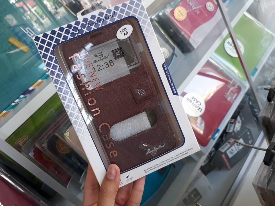 Samsung A8 A800 - Bao da case dẻo hiệu Manleybird (nhiều màu)