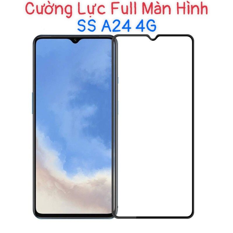 Cường lực full màn hình Samsung A24 4G (Đen)