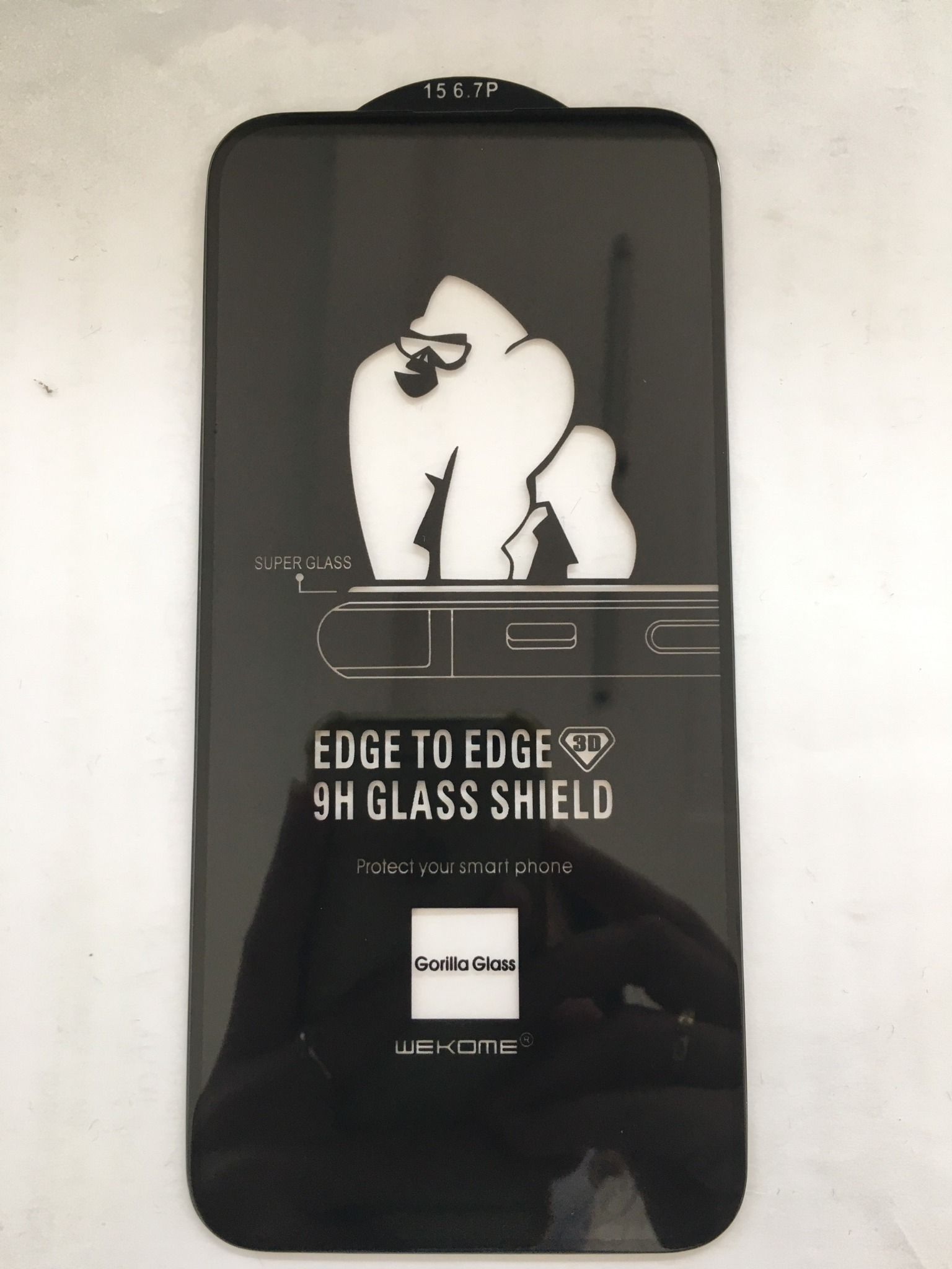 Cường lực full màn hình iPhone 15 Series (Đen)