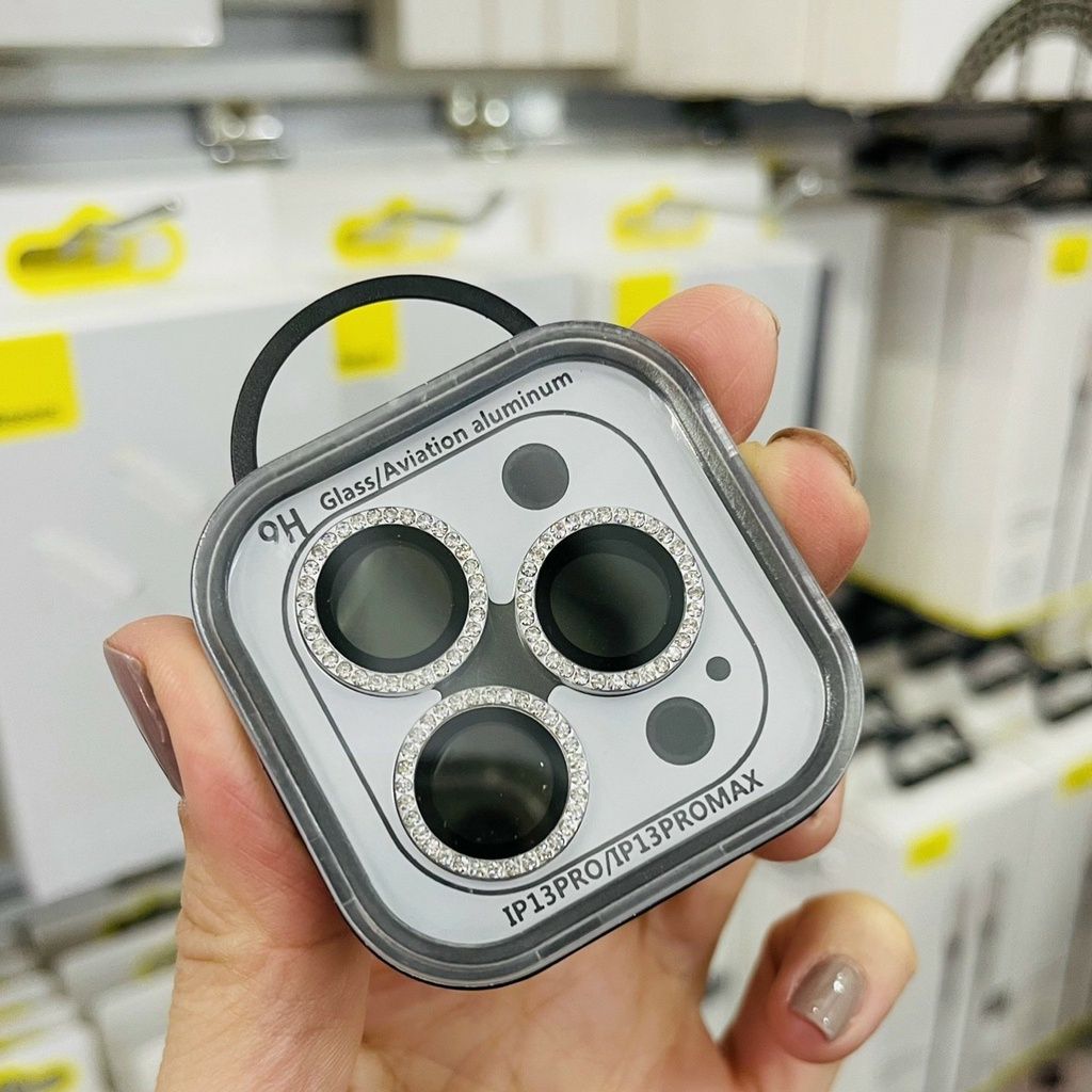 Bộ bảo vệ mắt camera sau iPhone 13 Pro/ 13 Pro Max (Đính đá)