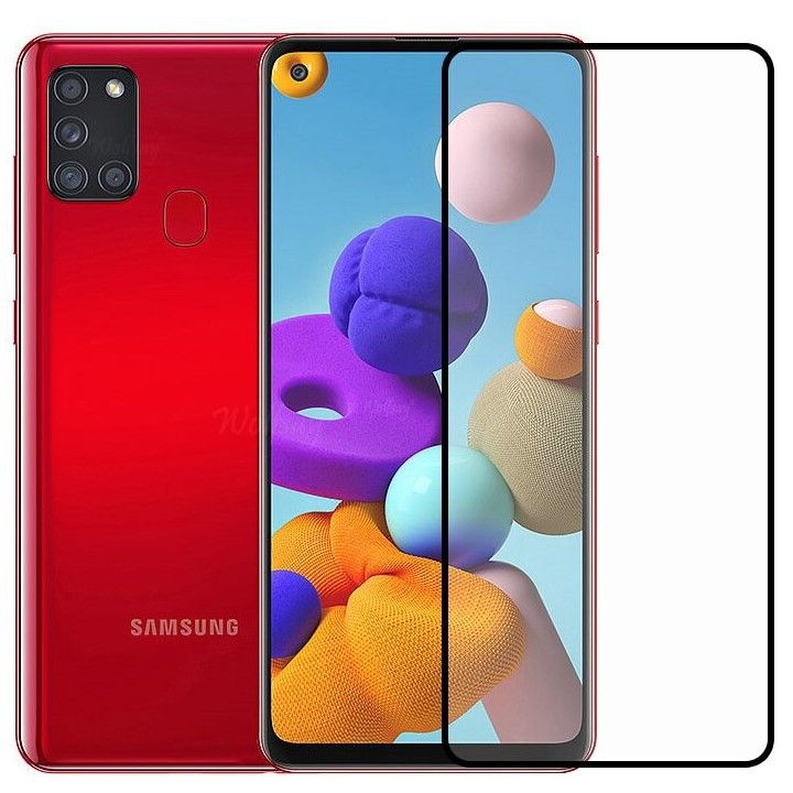 Cường lực full màn hình Samsung A21S (Đen)