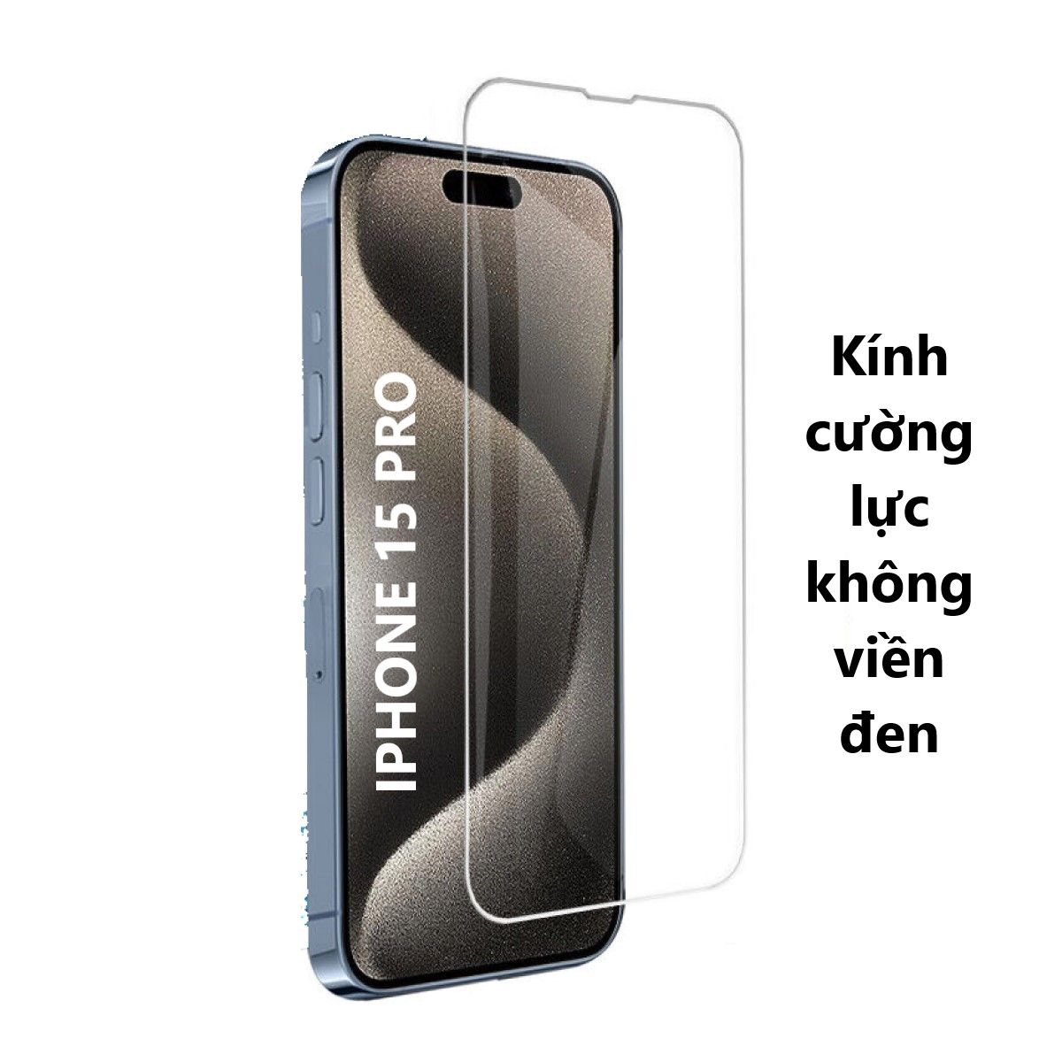  Cường lực trong suốt mặt trước iPhone 15 Series 